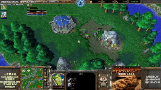 我在斗鱼看大帝LioN直播魔兽争霸