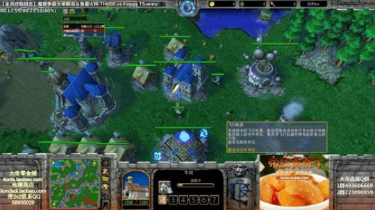 我在斗鱼看大帝LioN直播魔兽争霸