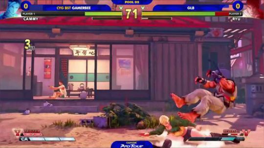GamerBee (Cammy) vs GLB (Ryu)[