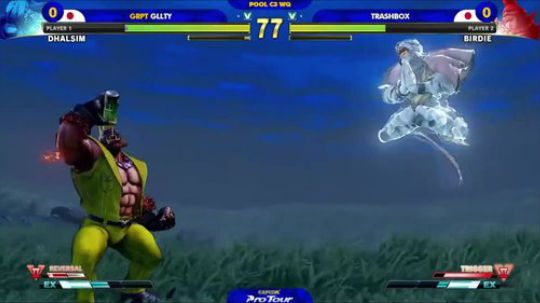 Gllty (Dhalsim) vs TrashBox (B