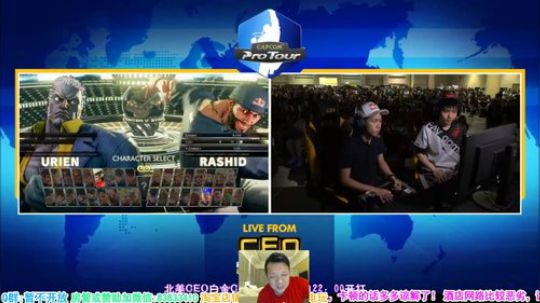 直播：中国选手小孩参战街霸5美国白金赛！ 2019-06-30 04点场