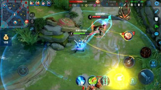 我在斗鱼看骚白直播王者荣耀