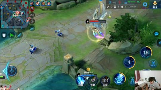 我在斗鱼看DL丶拖米直播王者荣耀