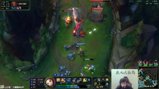 我在斗鱼看东北大鹌鹑直播英雄联盟