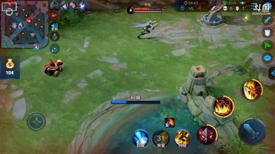 我在斗鱼看林蒙m直播王者荣耀