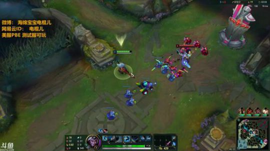 电棍：lol峡谷新英雄下饭操作 2019-07-06 15点场