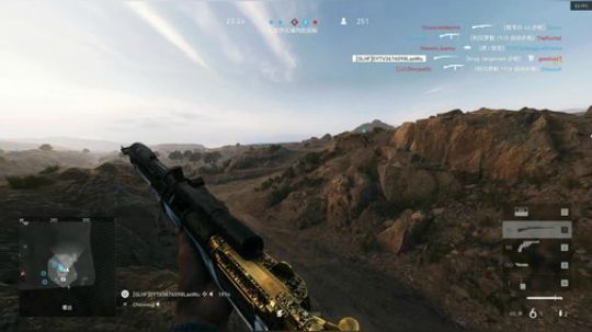 【BFV】狙击~~！两枪得分1214~！