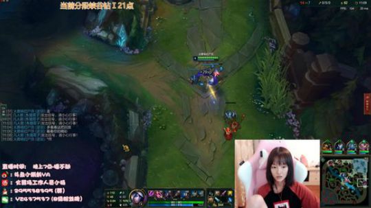 小蝌蚪：峡谷第一女ad 大师冲宗师 2019-07-07 05点场