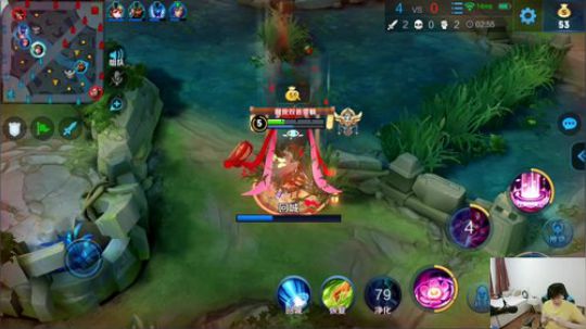 我在斗鱼看DL丶拖米直播王者荣耀