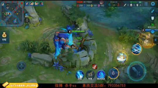 我在斗鱼看不可一世杀手直播王者荣耀