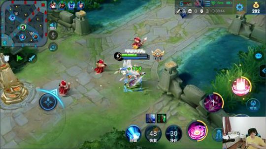 我在斗鱼看DL丶拖米直播王者荣耀