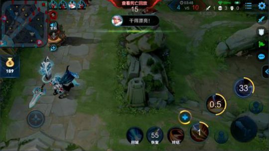 我在斗鱼看骚白直播王者荣耀