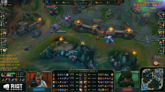 解说雨童：北美联赛LCSW6D2 2019-07-15 07点场