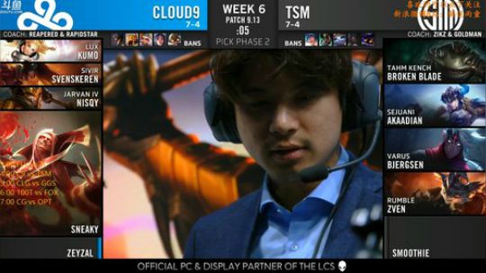 解说雨童：北美联赛LCSW6D2 2019-07-15 03点场