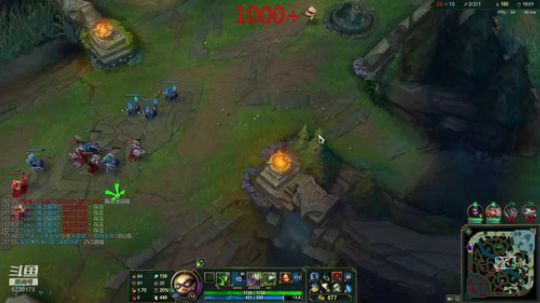 世界最强提莫，峡谷1000分冲1500分 2019-07-15 16点场