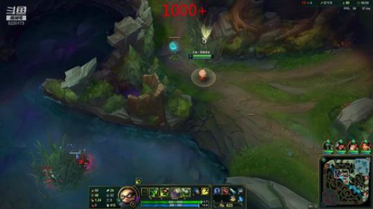 世界最强提莫，峡谷1033分冲1500分 2019-07-16 15点场