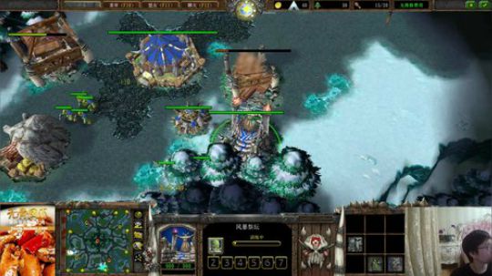 我在斗鱼看大帝LioN直播魔兽争霸