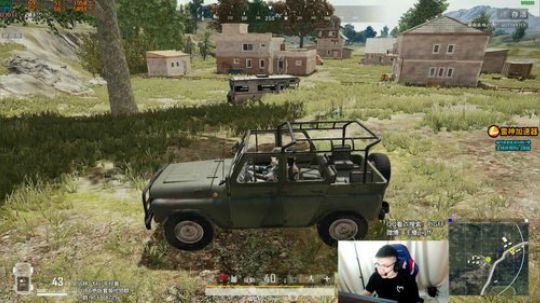 我在斗鱼看pigff直播绝地求生