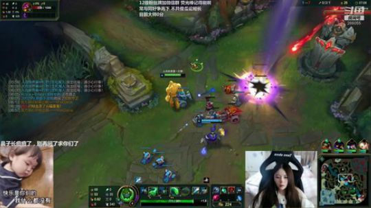 我在斗鱼看萌面酥直播英雄联盟