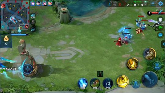 我在斗鱼看骚白直播王者荣耀