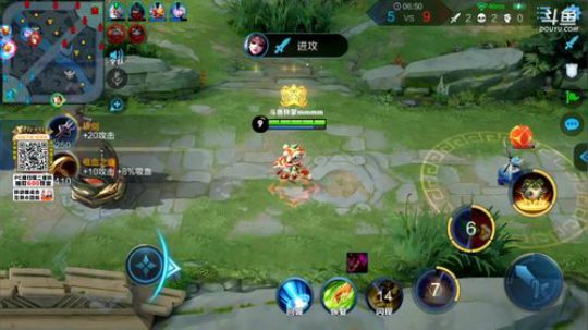 我在斗鱼看林蒙m直播王者荣耀