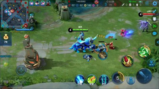 我在斗鱼看骚白直播王者荣耀