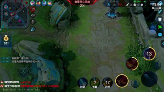 我在斗鱼看游弋直播王者荣耀