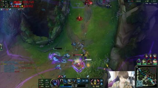 我在斗鱼看祈风1v9直播英雄联盟