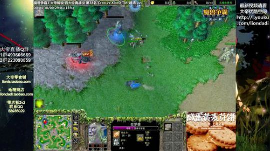 我在斗鱼看大帝LioN直播魔兽争霸