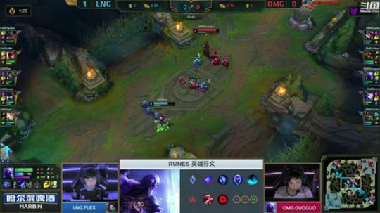 我在斗鱼看英雄联盟赛事直播英雄联盟