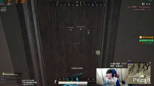 我在斗鱼看pigff直播绝地求生