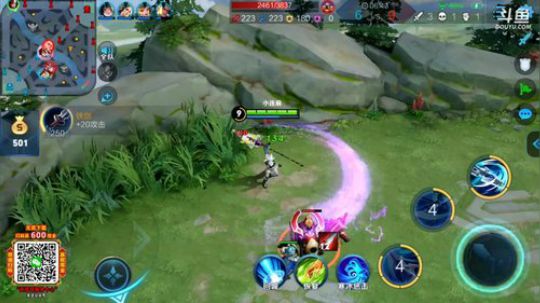 我在斗鱼看林蒙m直播王者荣耀