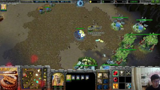 我在斗鱼看大帝LioN直播魔兽争霸