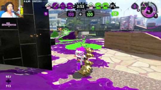 switch-喷射战士2 练个小号冲分 2019-07-21 21点场