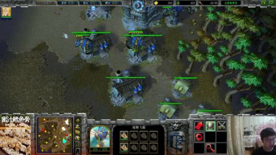 我在斗鱼看大帝LioN直播魔兽争霸