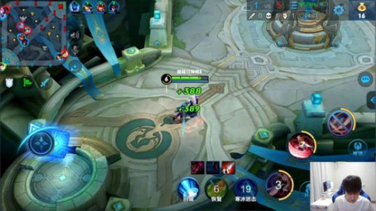 我在斗鱼看DL丶拖米直播王者荣耀