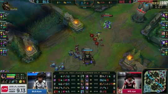 我在斗鱼看英雄联盟赛事直播英雄联盟