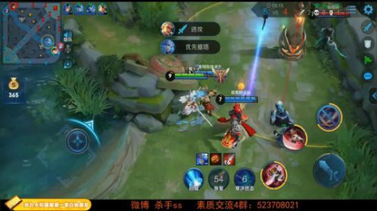 我在斗鱼看不可一世杀手直播王者荣耀