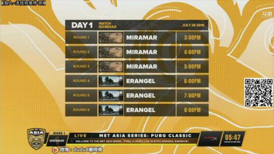 姐说嘟师傅、亚洲邀请赛！中国加油！ 2019-07-26 14点场