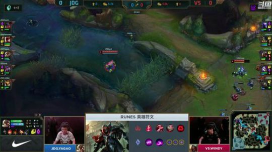 我在斗鱼看英雄联盟赛事直播英雄联盟
