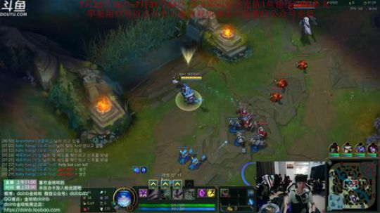我在斗鱼看金咕咕金咕咕doinb直播英雄联盟