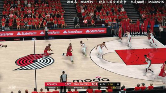 NBA2K19水友联盟，欢迎你的加入 2019-07-28 20点场