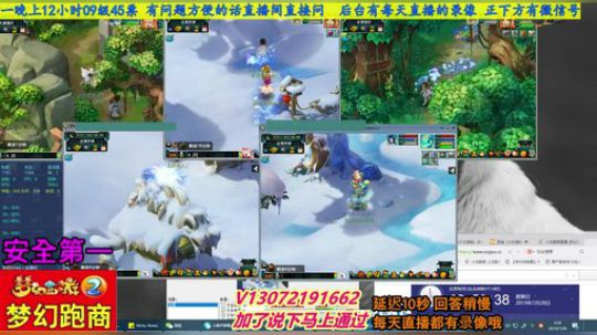 小龙五开手动跑商 直播中 安全第一 2019-07-29 02点场