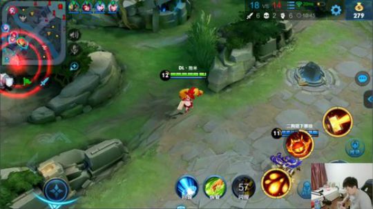 我在斗鱼看DL丶拖米直播王者荣耀