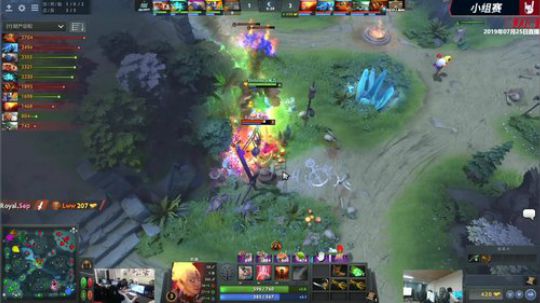 中国DOTA2发展联赛 7月25日直播 P4