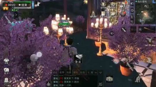 明日之后 中式建筑 来个夜晚