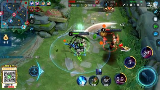 我在斗鱼看林蒙m直播王者荣耀