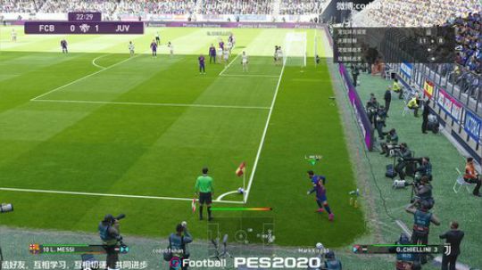 实况足球PS4pes2020demo逆转这位庆祝大哥0801