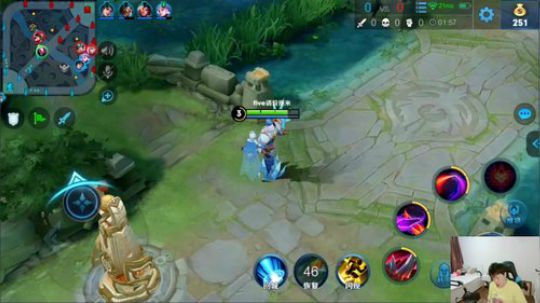 我在斗鱼看DL丶拖米直播王者荣耀