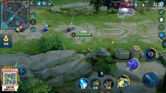 我在斗鱼看林蒙m直播王者荣耀